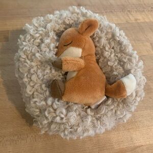 Adorable Jellycat Fox Plush Toy with Cozy Nest